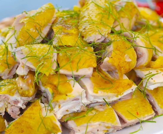 Cách làm gà ủ muối hoa tiêu vàng ươm đậm vị