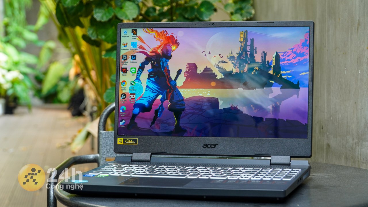 Hiệu năng mạnh mẽ với chip Intel Core i7 Gen 12th RTX 3050 Acer Nitro 5 AN515 58 769J